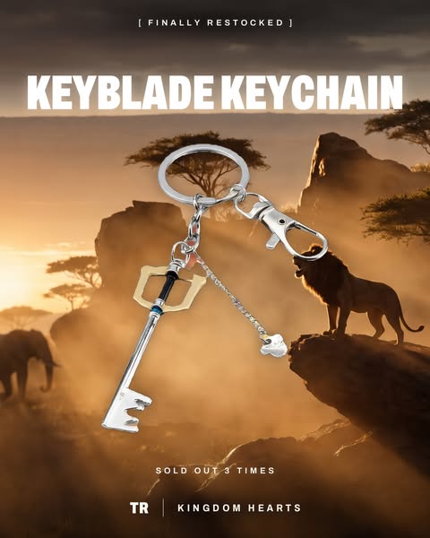 Keyblade Keychain