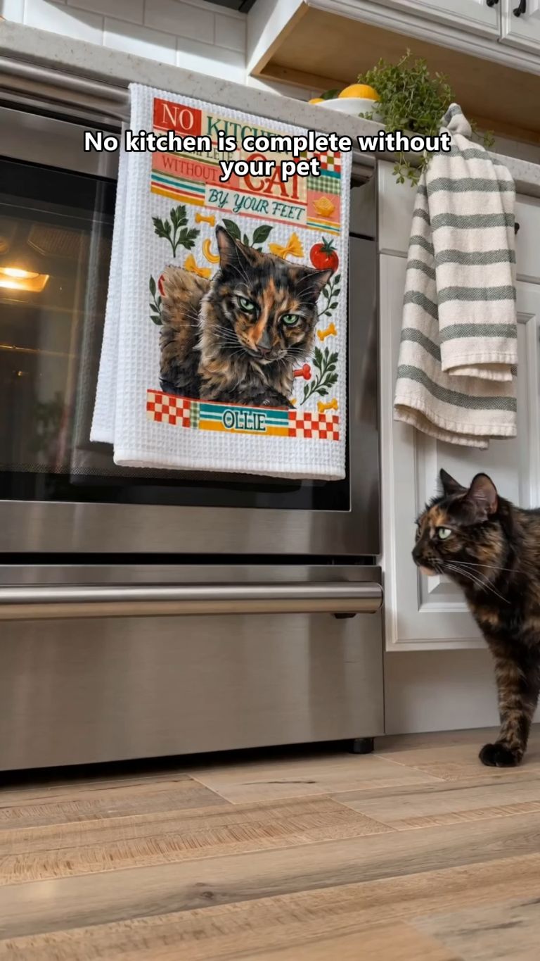 Add Your Pet's Name to This Towel