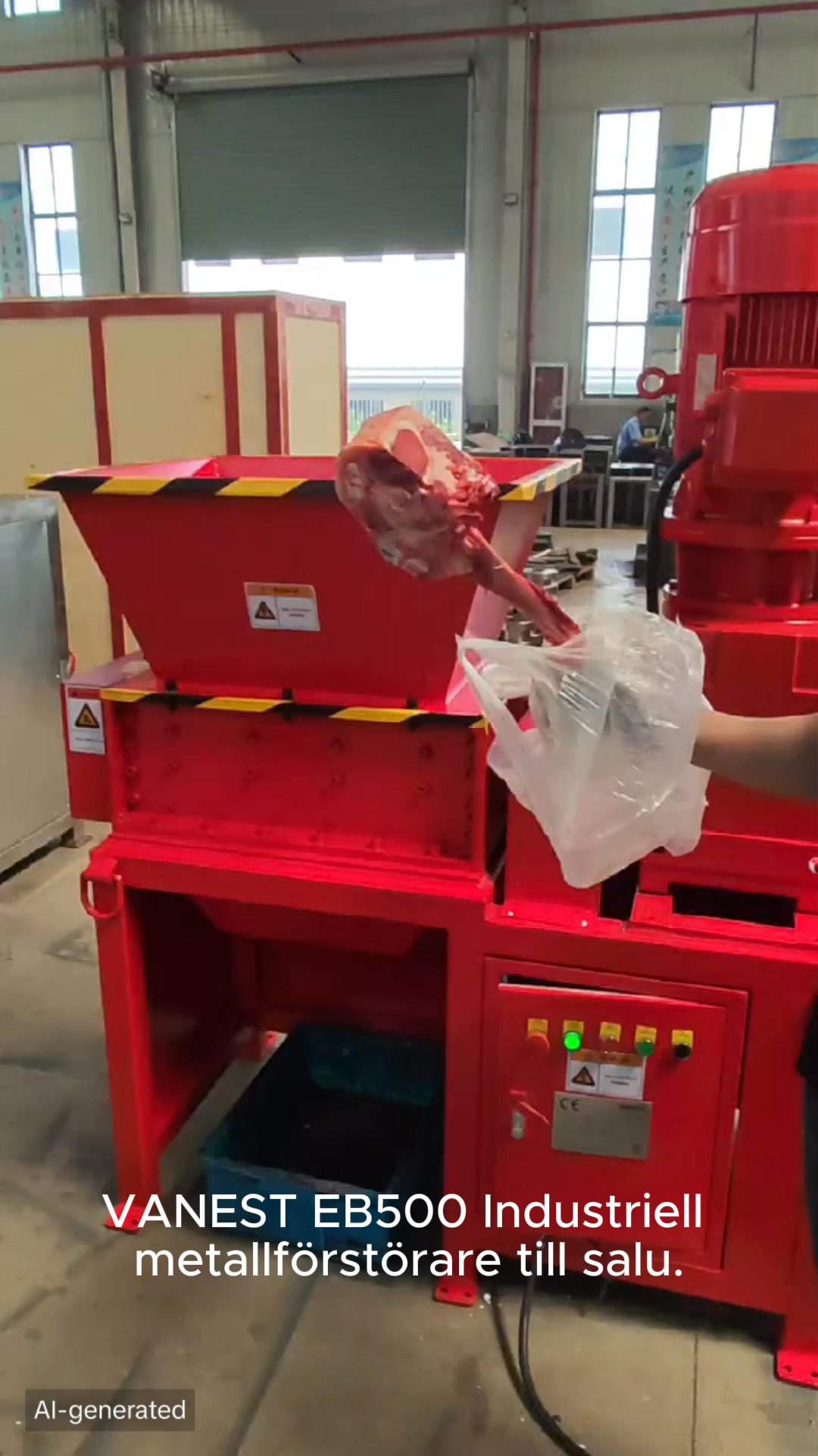 Mini Metal Shredder till salu