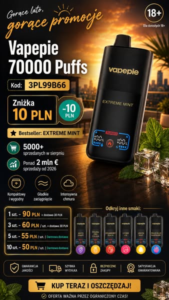 VAPEPIE 70K EXTREME MINT – hit smaku