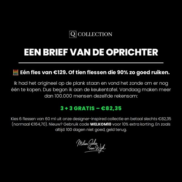 100.000+ tevreden klanten gingen je voor