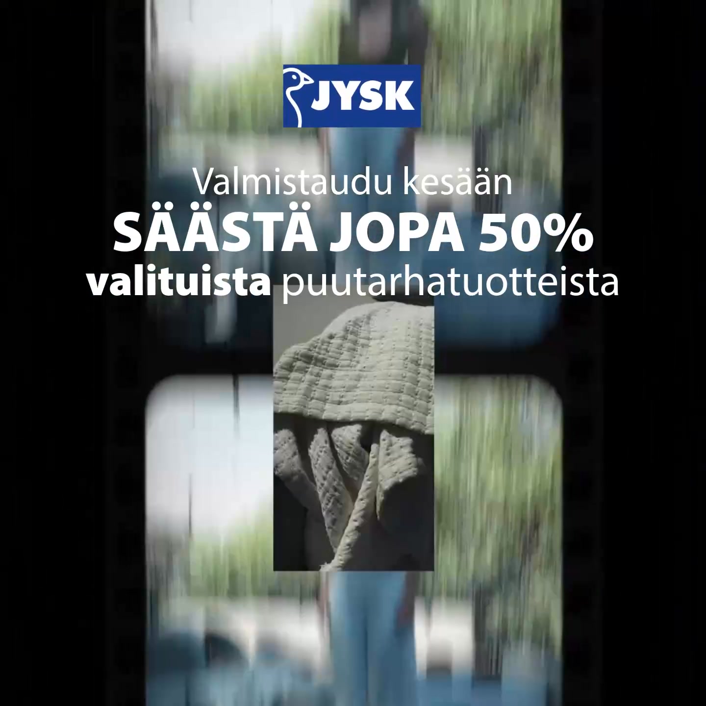 Huipputarjouksia pihalle ja parvekkeelle