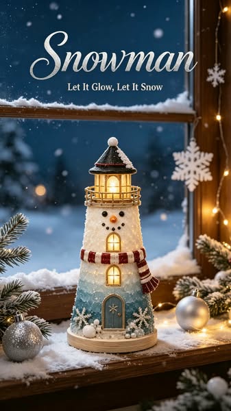 Beginner-Friendly DIY Lighted Christmas Character Sea Glass