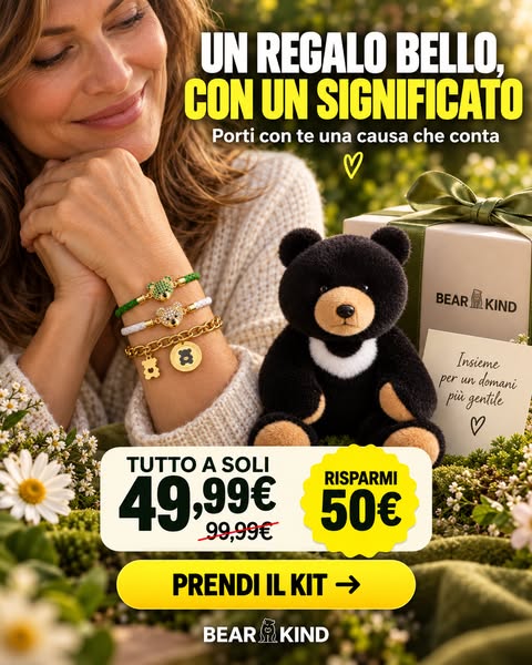 Salva oggi un orso