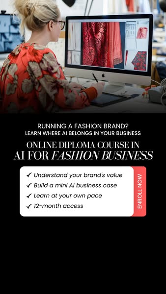 Master AI for Fashion Business in Just 4 Weeks