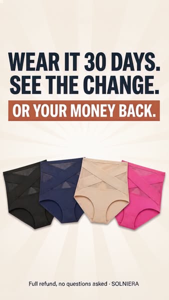 Buy 1, Get 1 FREE on Solniera® Postpartum Underwear!