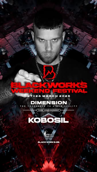 KOBOSIL llega a Blackworks Weekend Festival 27 + 28 de marzo de 2026