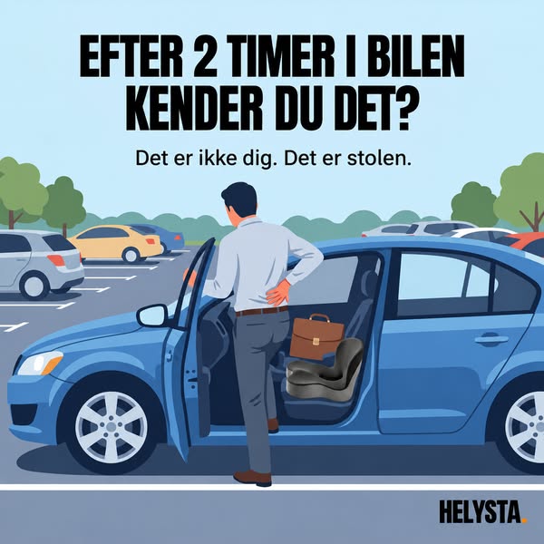 Sidder du meget? Giv din krop mere komfort.