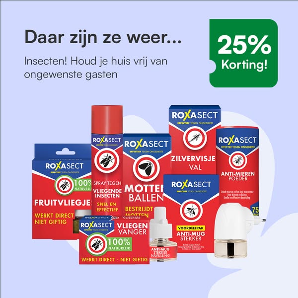 Insecten in huis?