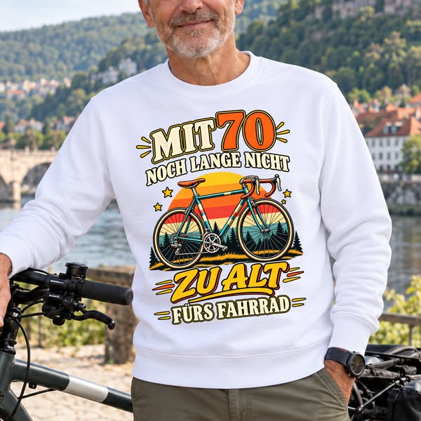 MIT 70? NOCH IMMER VOLLGAS AUF DEM FAHRRAD!