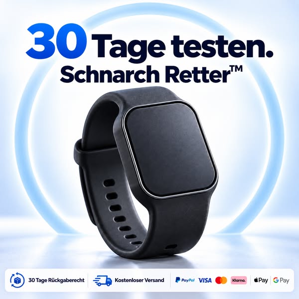 Schnarch Retter™ – 30 Tage testen