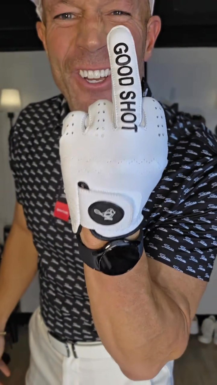 Cabretta Leather Golf Glove, Lead Hand Specific Grip with Adjustable Closure, Precision Sizing