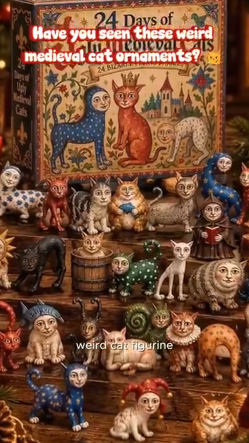 24 Days of Ugly Medieval Cats