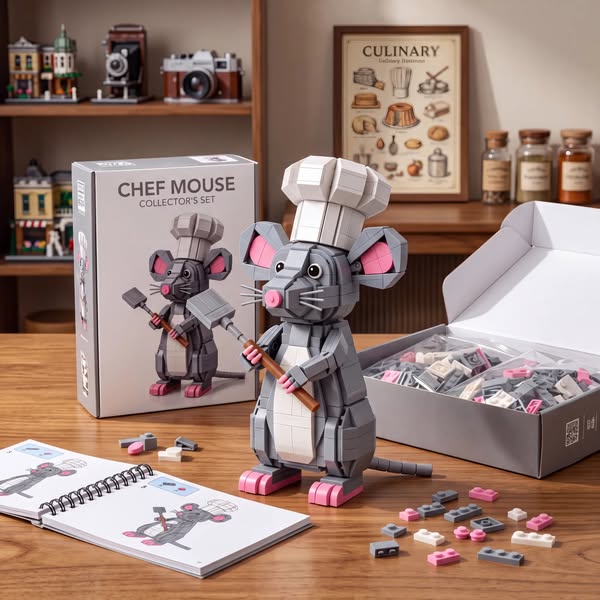 Chef Mouse Building Block Set