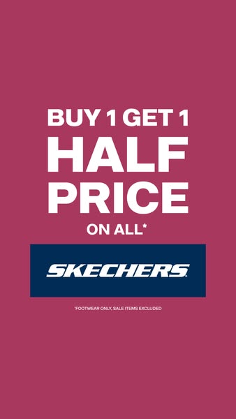 Step into Skechers savings!
