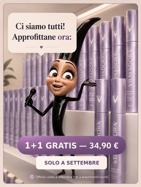 Effetto ciglia finte, senza ciglia finte