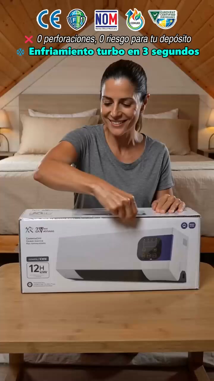 ¿Aire acondicionado sin perforaciones? ¡Sí, es posible! Desde solo $1,450 MXN por unidad