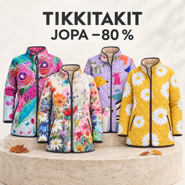 Jopa 80 % alennusta