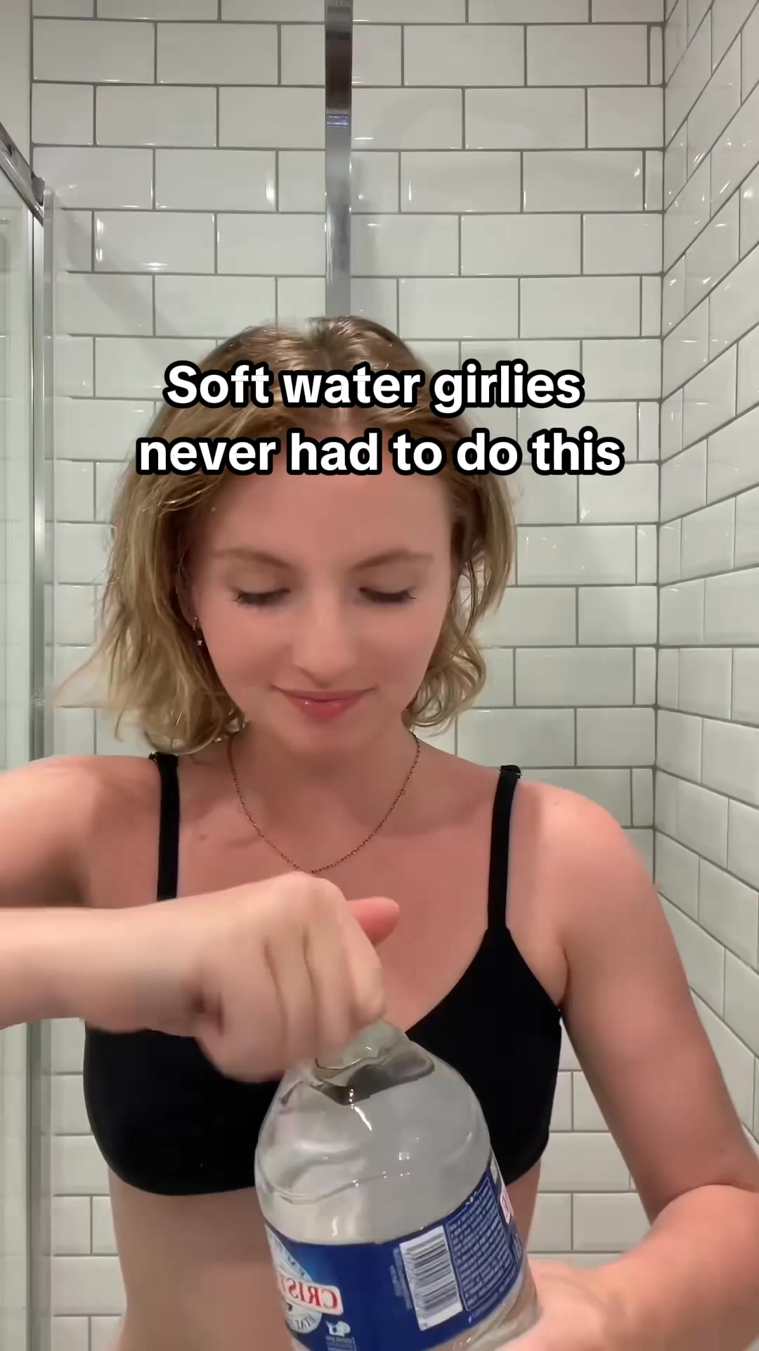 Tired of Washing Hair with Distilled Water?