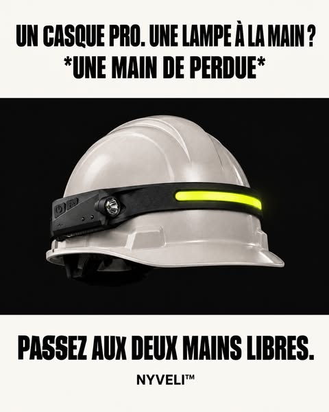 Nyvelight™ – La lampe frontale 230°
