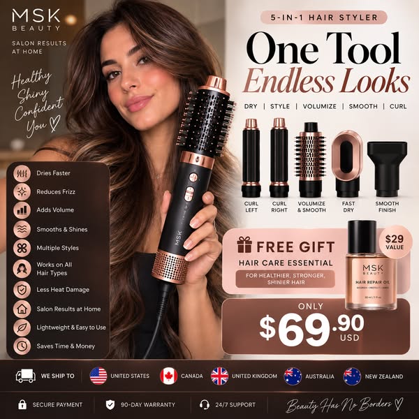 MSK Beauty 5-in-1 Air Styler