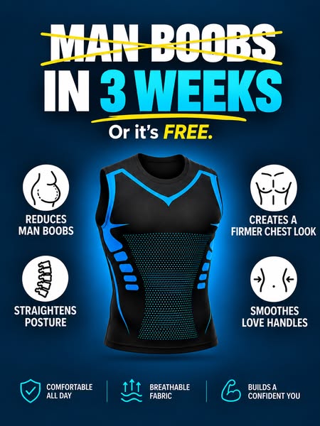 Over 40 and can't get rid of that Man Boobs? Try this