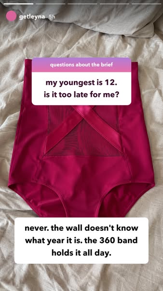 Never too late.