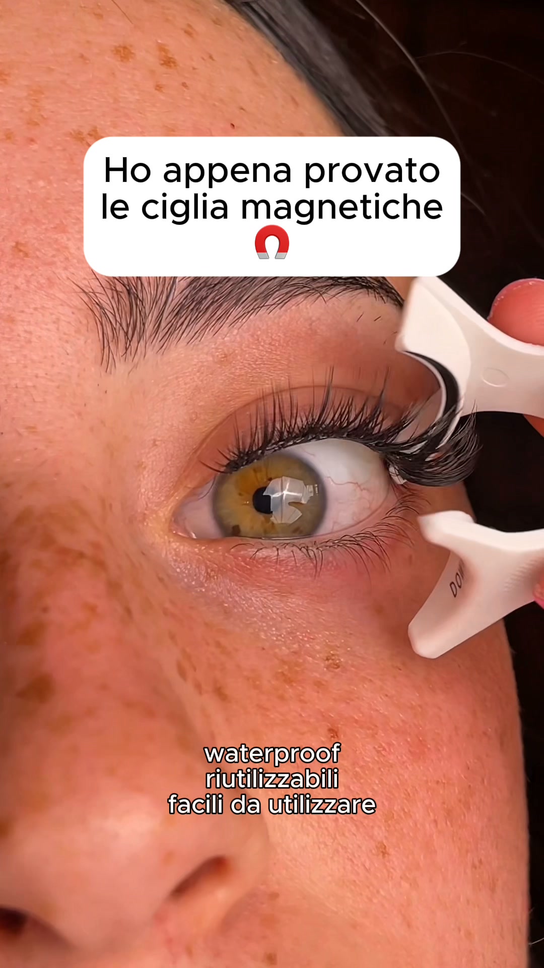 Ciglia magnetiche con zero colla!