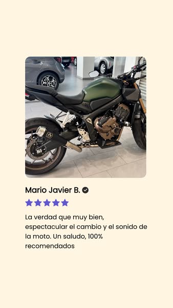 Qué locura cómo suena mi moto con esta Línea Completa de @escapes_sergio. Estoy alucinando con el cambio, suena brutal…
