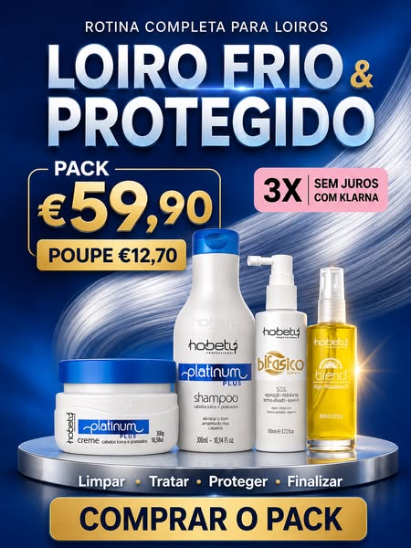 Rotina Completa para Loiro Frio & Protegido