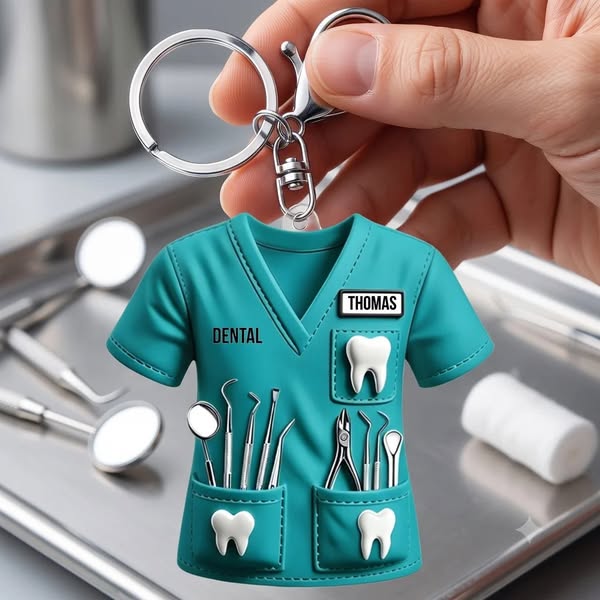 A keyring for the people behind your smile Personalise Your Keychain