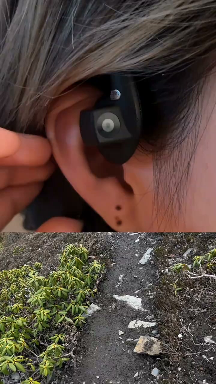 Bone Conduction Headphones with 8MP Camera
