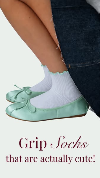 Grip socks that are actually cute