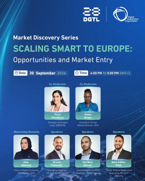 Welcome! You are invited to join a webinar: Scaling Smart to Europe: Opportunities and Market Entry | Masterclass . After registering, you w