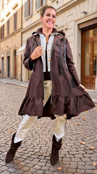Herbstlook mit Lieblingsmantel