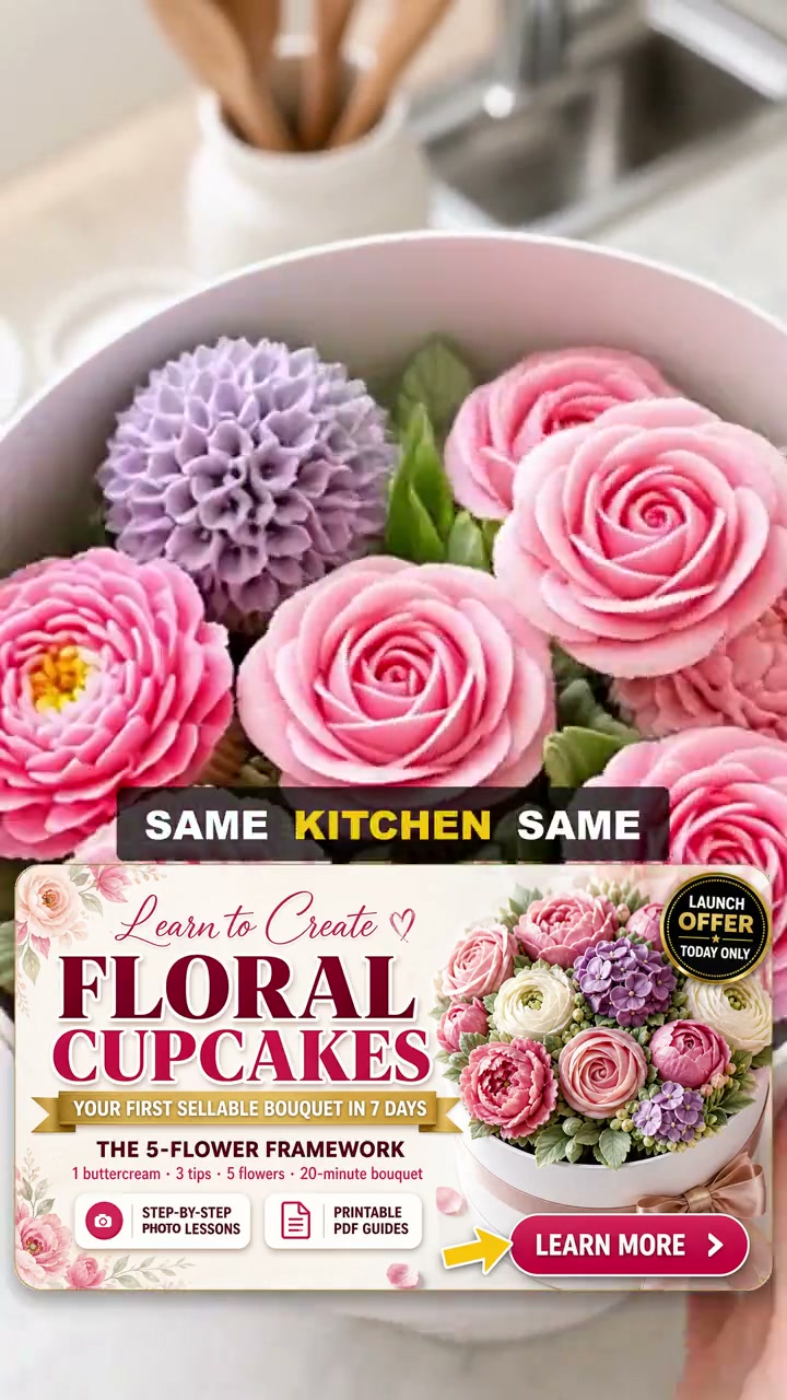 11 Messages by Morning: From Plain Cupcakes to Bouquets