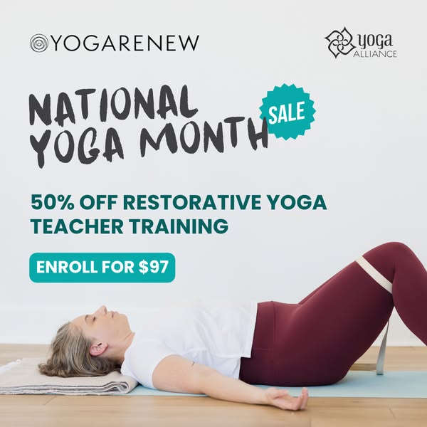 Use code: YOGAMONTH26 at checkout