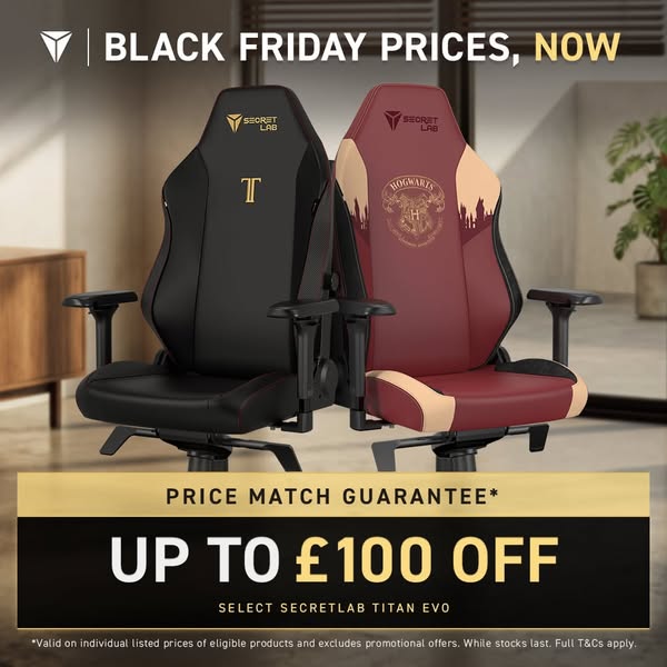 Up to £100 off | Black Friday prices, now