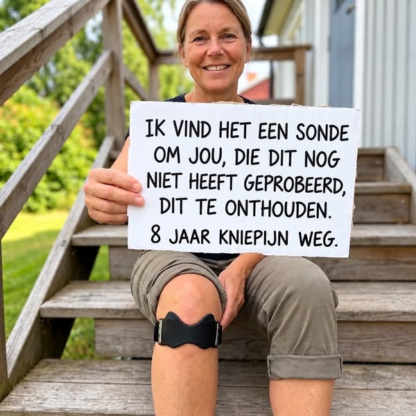 Kniebrace Air: Gerichte ondersteuning op precies de plek waar de knie het begeeft