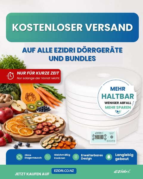 Kostenloser Versand – nur solange der Vorrat reicht