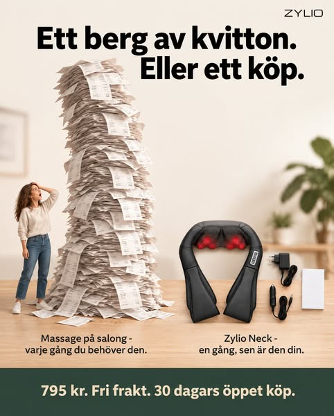Ett berg av kvitton. Eller ett köp.
