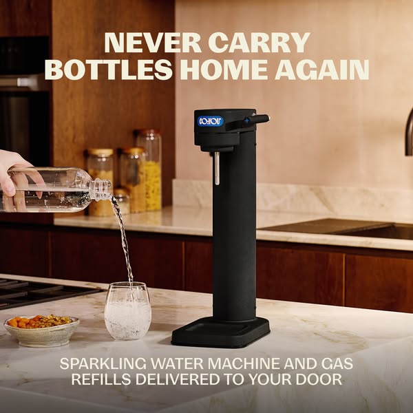 Save the plastic bottles, switch to CO2 YOU