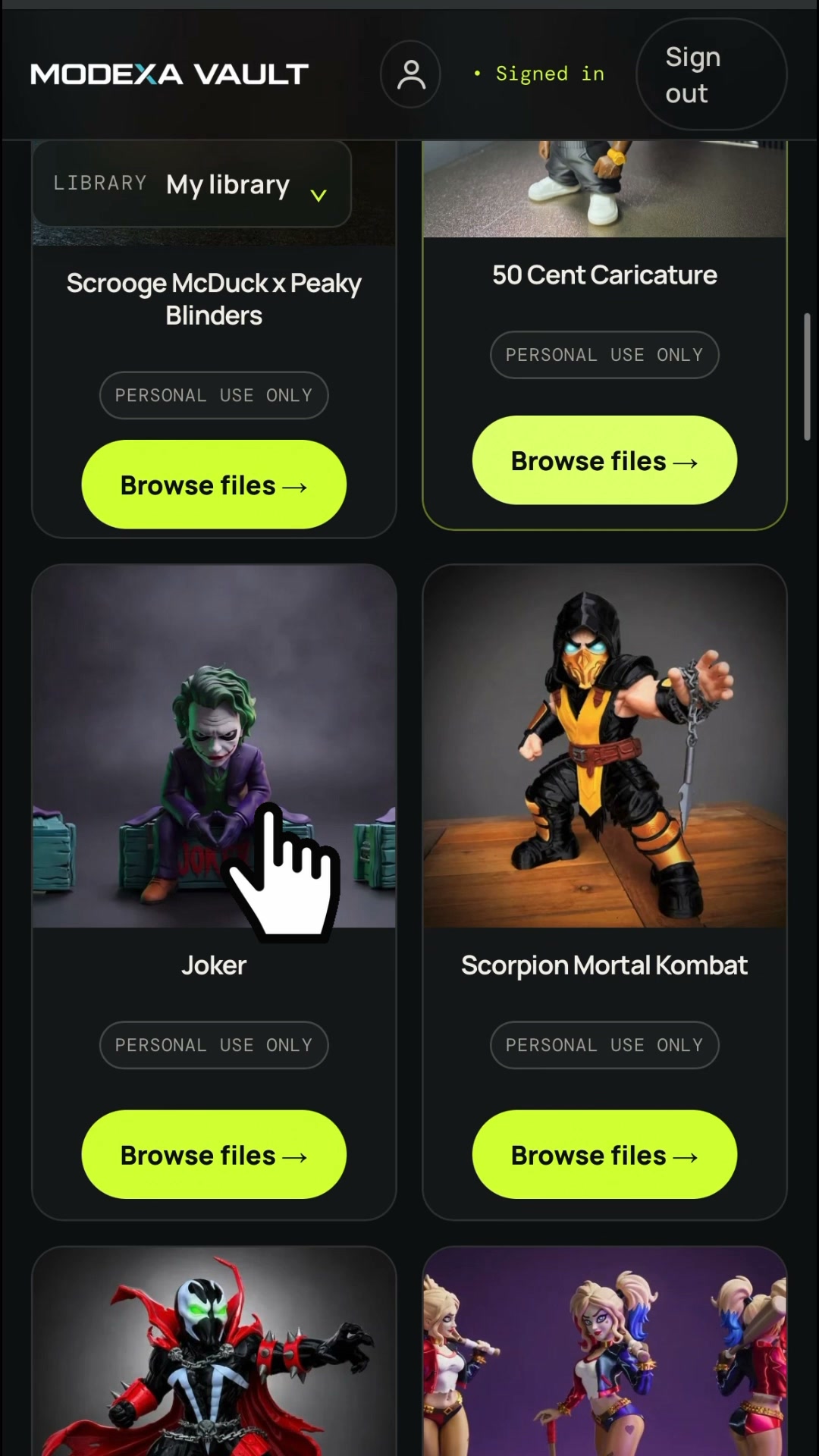 Lifetime Access to a Real 3D Seller Library