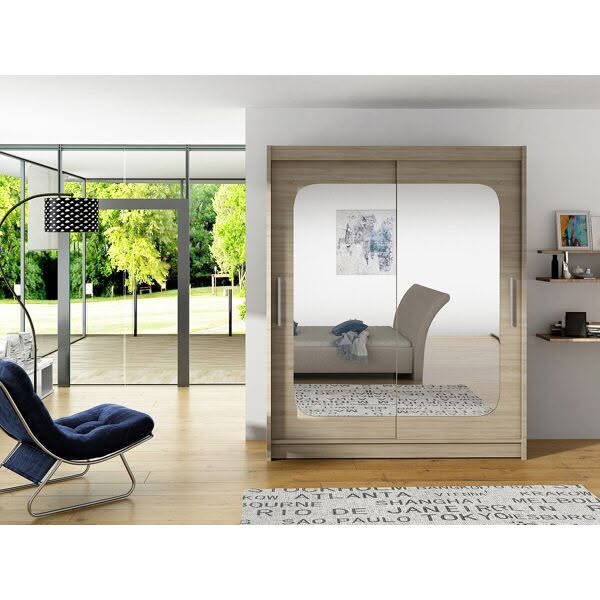 Armoire Closico Camera XII Coulissantes Sonoma chêne 150x200 cm