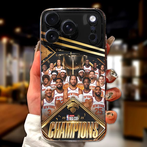 New York Knicks 2025 NBA Champions Phone Case – TANTN19455