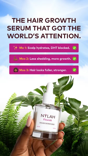 Discover The UK's #1 Textured Hair Serum