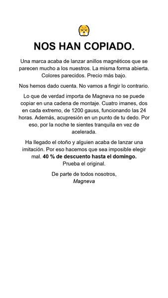 40 % DE DESCUENTO: ¡termina pronto!