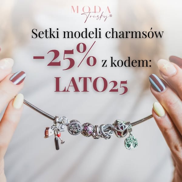 Wpisz LATO25 i zapłać 25% mniej
