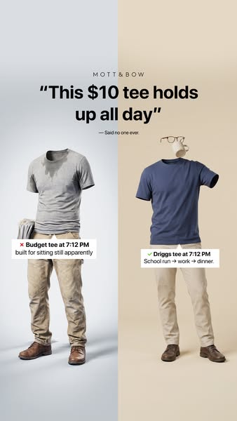 Tees that won't betray your body
