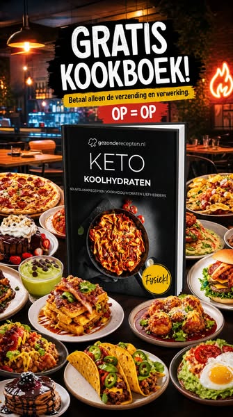 Keto Koolhydraten Kookboek (Gratis Vandaag!)